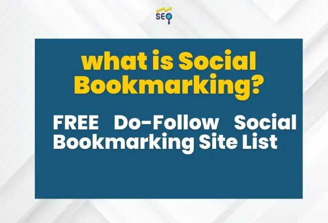 TOP Social bookmarking Sites for Seo Backlink