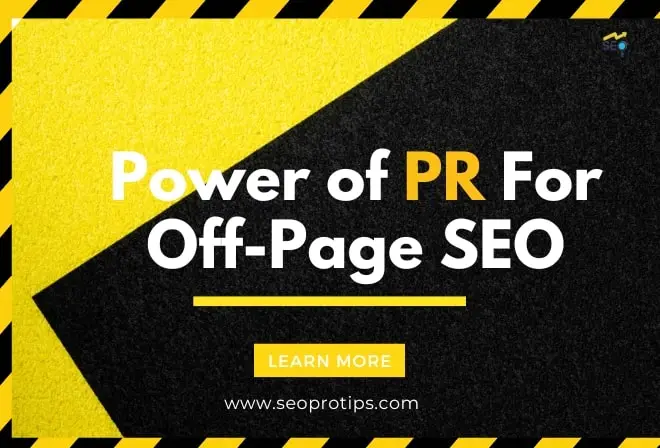 Power of PR for Off-Page SEO